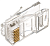 Коннектор RJ-45, кат.5, 100 шт. PROconnect