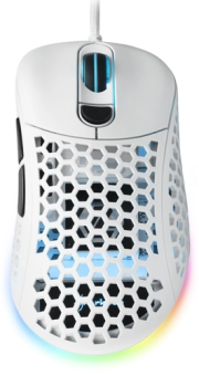 Мышь проводная Sharkoon Light2 200 16000dpi RGB White