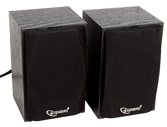 Акустическая система Gembird SPK-201 (2x2.5W, питание от USB) black