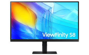 Монитор 27" Samsung ViewFinity S8 4K (IPS 3840x2160 5ms 60Hz DP HDMI) черный