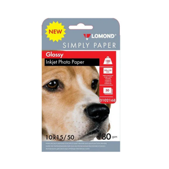 Бумага Lomond [10x15см] глянцевая, 180гр/м2, 50л (Simply Papers)