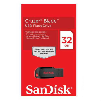 Флешка 32Gb SanDisk Cruzer Glide USB black