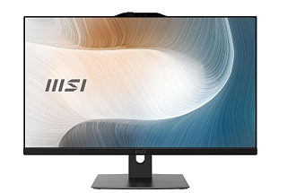 Моноблок MSI Modern AM272P 1M-683XRU Core 3 100U/8G/512 SSD/Intel HD/27"FHD/DOS/черный