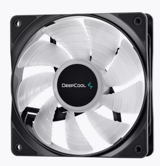 Вентилятор для корпуса 120mm Deepcool RF120 (4-pin, 1300 об/мин, 21.9 дБ, Led White)