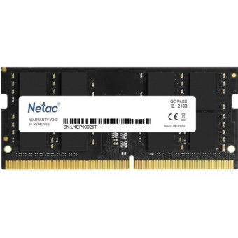 Модуль памяти SODIMM DDR4 16Gb PC4-25600 3200MHz Netac