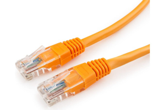 Кабель патч-корд .Patch cord кат.5e 15.0м, Cablexpert, LSZH, многожильный, оранжевый