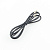 Кабель аудио-видео 3.5Jack (m) < - > 3.5Jack (m) 1.0м, Cablexpert, блистер, черный (CCAB-02-35MM-1MB)