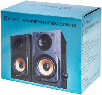 Акустическая система OKLICK OK-162 (2x4W питание от USB) черный