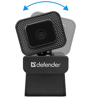 Веб-камера Defender G-lens 2596 12 Мп, 3840x2160, черный