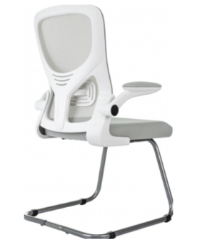 Кресло Бюрократ MC-W109 светло-серый TW-02 TW-20 полозья металл серебристый