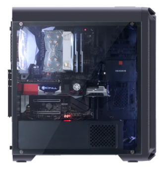 Корпус Zalman i3 (Miditower, 202x488x455мм, ATX, без БП) Black