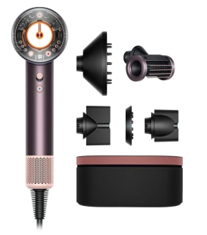 Фен Dyson Supersonic HD16 Nural Jasper Plum (пурпурный/пёстрый, с кейсом)