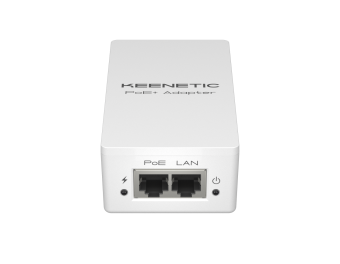 Инжектор PoE Keenetic PoE+ Adapter (KN-4510) 1000 Мбит/с 30 Вт