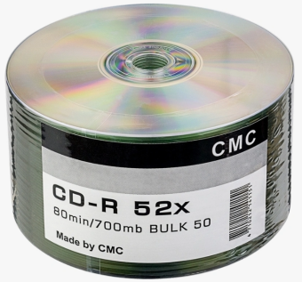 Диск CD-R 700 Mb CMC 52x Bulk (50шт.)