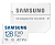 Карта памяти microSD 128Gb Samsung EVO Plus Class 10, A2, V30, UHS-I, 90 МБ/с, 160 МБ/с с SD адаптером