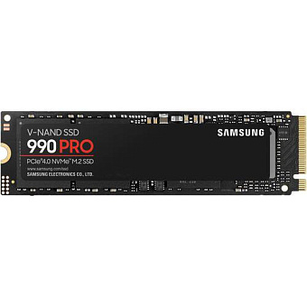 Накопитель SSD M.2 2Tb Samsung 990 PRO (PCI-E 4.0 x4, 7450/6900 Мбайт/сек)