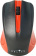 Мышь беспроводная Оклик 485MW черный/красный