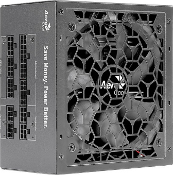 Блок питания 750W Aerocool AERO BRONZE 750M (120mm, 24+8pin, 2*8pin, 6*Sata, 4*Molex, 80 PLUS BRONZE)