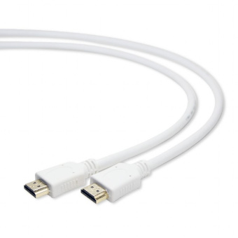 Кабель соединительный HDMI (m) < - > HDMI (m)  3.0м, ver 2.0, Cablexpert, белый