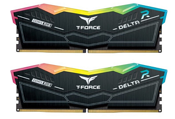 Модуль памяти DDR5 32Gb 7600MHz TEAMGROUP T-Force Delta RGB Black (Kit of 2)