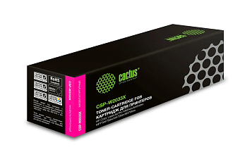 Картридж лазерный Cactus CSP-W2033X для HP LJ M454/MFP M479 пурпурный