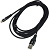 Кабель USB-A < - > Lightning, 3.0м, Digma Black (тканевая оплетка)