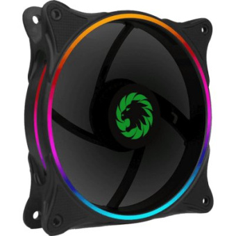 Вентилятор для корпуса 120mm GameMAX FN12RAINBOW-N (120х120х25мм, RGB, гидродинамический подшипник)