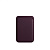 Кожаный кошелек для смартфона Apple iPhone Leather Wallet with Magsafe Dark Cherry (темная вишня)