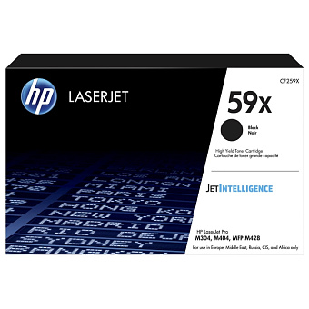 Картридж лазерный HP 59X (CF259X) для HP M304/M404/M428, 10000 стр. черный