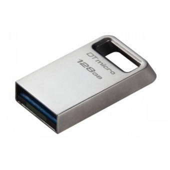 Флешка 128Gb Kingston DataTraveler Micro USB3.0, серебристый