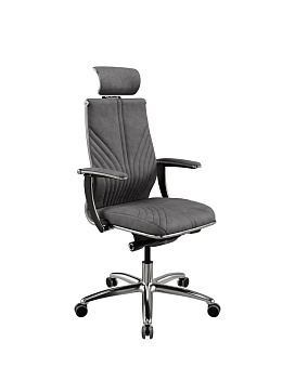 Кресло МЕТТА Samurai M3-13U (2BE.C.14.F1) - Велюр(Гойя LE) Темно-Серый