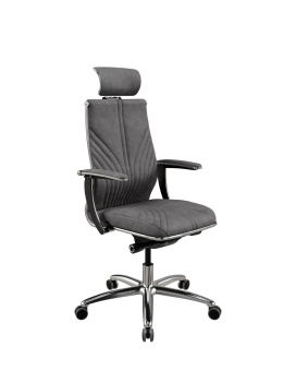 Кресло МЕТТА Samurai M3-13U (2BE.C.14.F1) - Велюр(Гойя LE) Темно-Серый