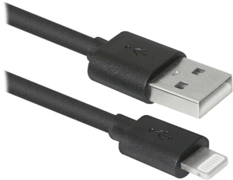 Кабель USB-A < - > Lightning, 2.0м, hoco X14 Black