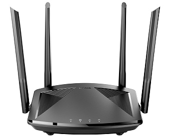 Wi-Fi роутер D-Link DIR-X1860 AC1200 5 ГГц 1000 Мбит/с, USB, черный