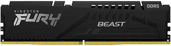 Модуль памяти DDR5 16Gb 5200MHz Kingston Fury Beast Black