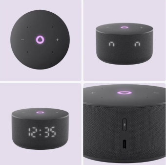 Умная колонка Яндекс Станция Мини 3, черный