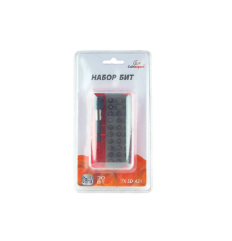 Набор инструментов Cablexpert TK-SD-431 (31 предмет, набор бит)