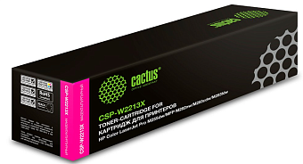 Картридж лазерный Cactus CSP-W2213X для HP M255/MFP M282/M283 пурпурный