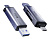 Внешний картридер USB3.0 Netac NT09WK13-30GR Grey