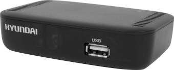 Тюнер TV Hyundai H-DVB460 DVB-T2, черный