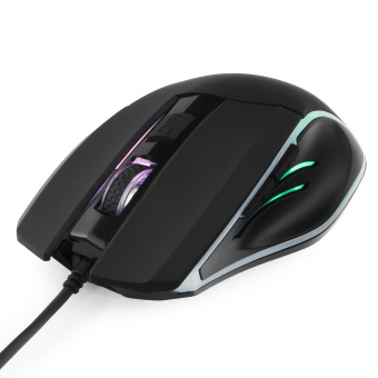 Мышь проводная Gembird MG-500 Gaming 1600dpi Подсветка USB Black
