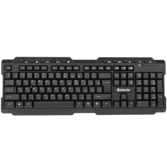 Клавиатура беспроводная Defender ELEMENT HB-195 Black