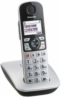 Радиотелефон Panasonic DECT KX-TGE 510 RUS (АОН, серый)