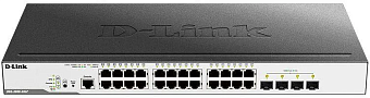 Коммутатор 24 port D-Link DGS-3000-28LP/B1A 1000 Мбит/сек 24*PoE 4*SFP