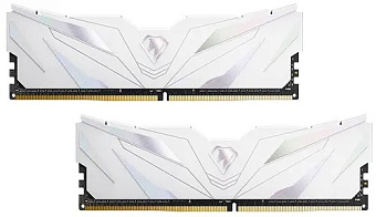 Модуль памяти DDR4 32Gb PC4-25600 3200MHz Netac White (Kit oif 2)