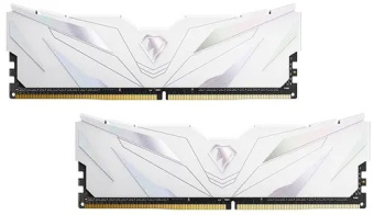 Модуль памяти DDR4 32Gb PC4-25600 3200MHz Netac White (Kit oif 2)