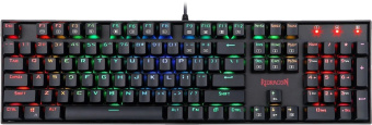 Клавиатура проводная Redragon Mitra RGB Led черный