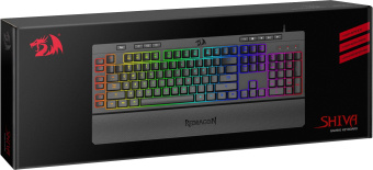 Клавиатура проводная Redragon Shiva RGB Led черный