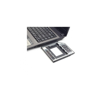 Адаптер Gembird MF-95-02 (вместо sata привода в ноутбук, пластик) 12.7мм