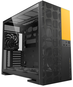 Корпус Geometric Future Model 5 Vent ATX чёрный/Yellow